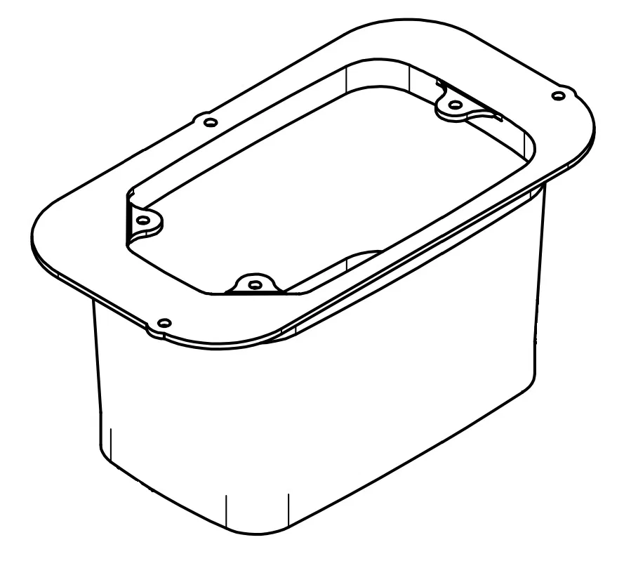 9330A4541 – COLEMAN RVP Air Conditioner Duct Collar, Replacement For Coleman Mach 9530/ 9370/ 9330/ 9630/ 9470 Model ...
